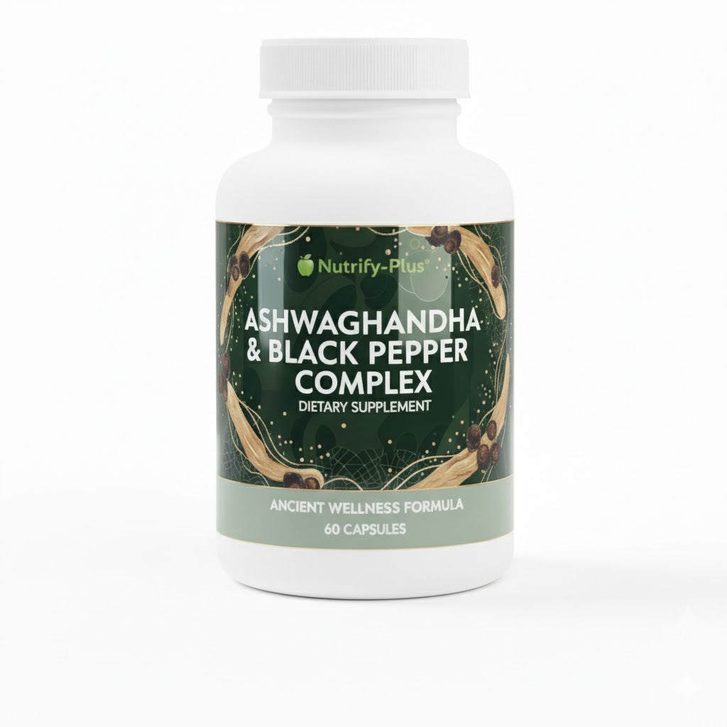 Ashwagandha and Black Pepper Supplement