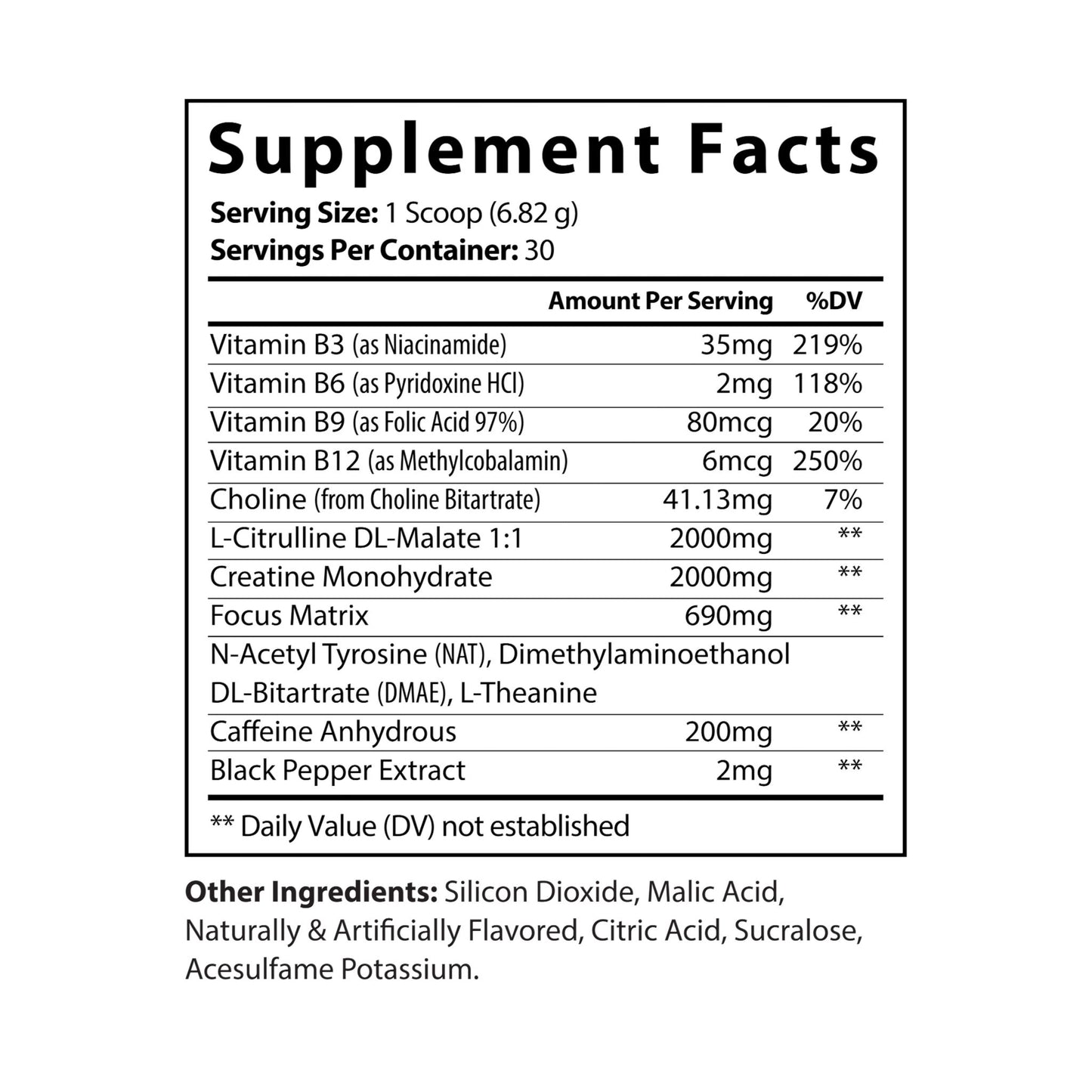 Pre-Workout Supplement | Fruit Punch