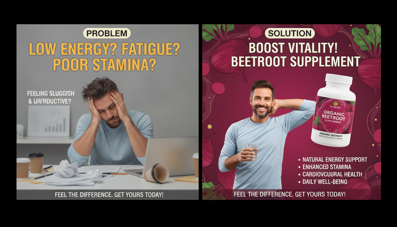 The Beetroot  and Acai Supplements Collection