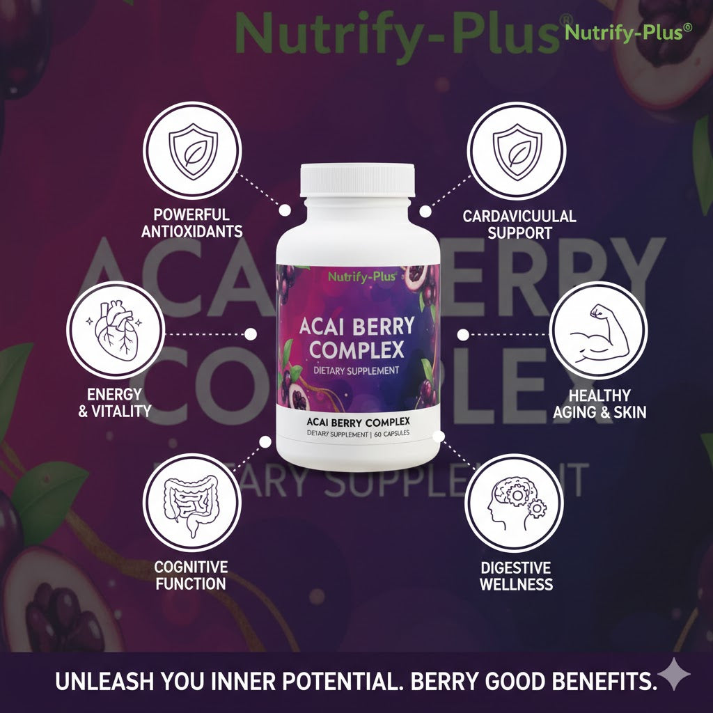 2-Pack Bundle Acai Berry Complex Supplement