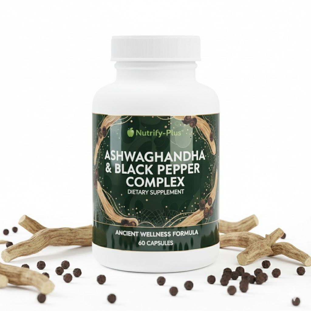 Ashwagandha and Black Pepper Supplement