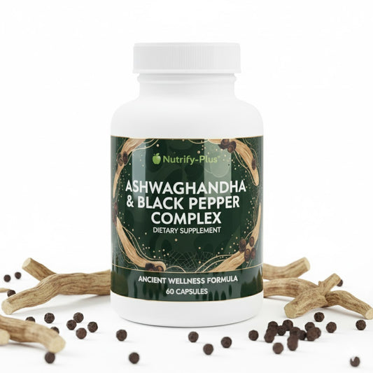 Ashwagandha and Black Pepper Supplement