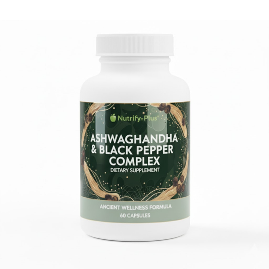 Ashwagandha and Black Pepper Supplement