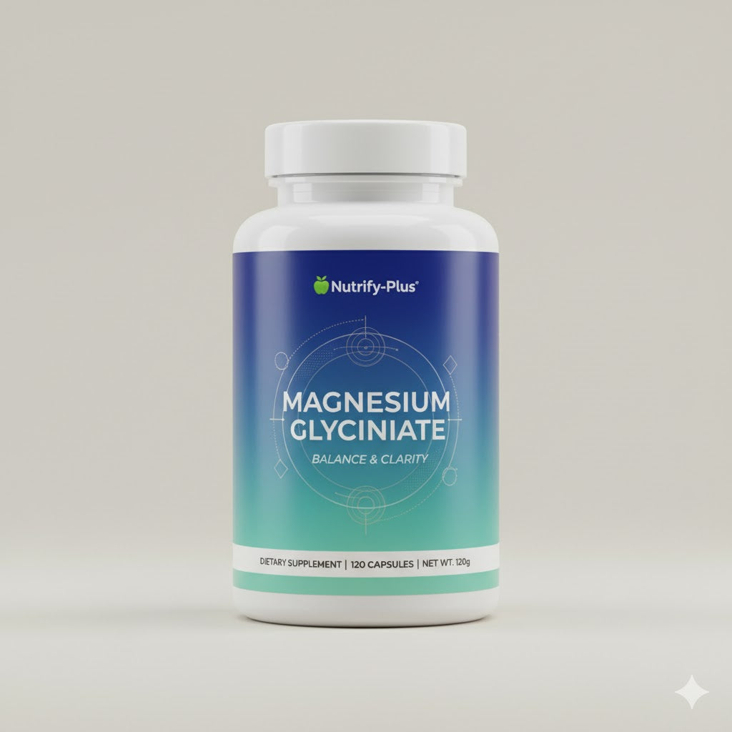 2-Pack Bundle Magnesium Glycinate Supplement