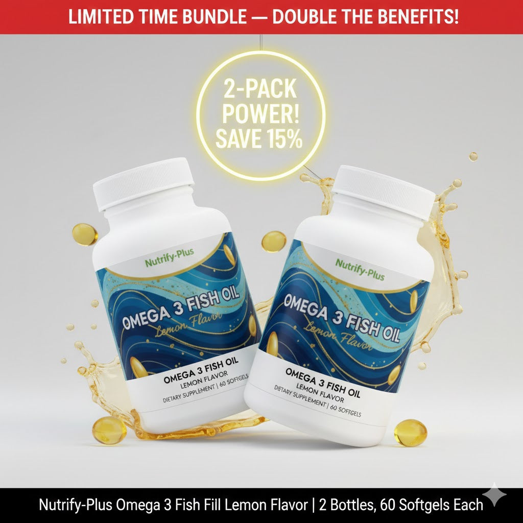 Bundle for Omega 3 Fish Oil Supplement | Get 2 Bottles