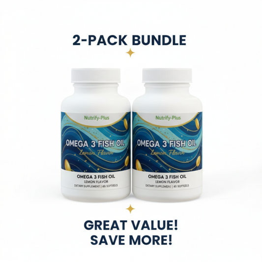 Bundle for Omega 3 Fish Oil Supplement | Get 2 Bottles